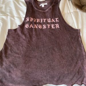 SPIRITUAL GANGSTER MUSCLE TEE